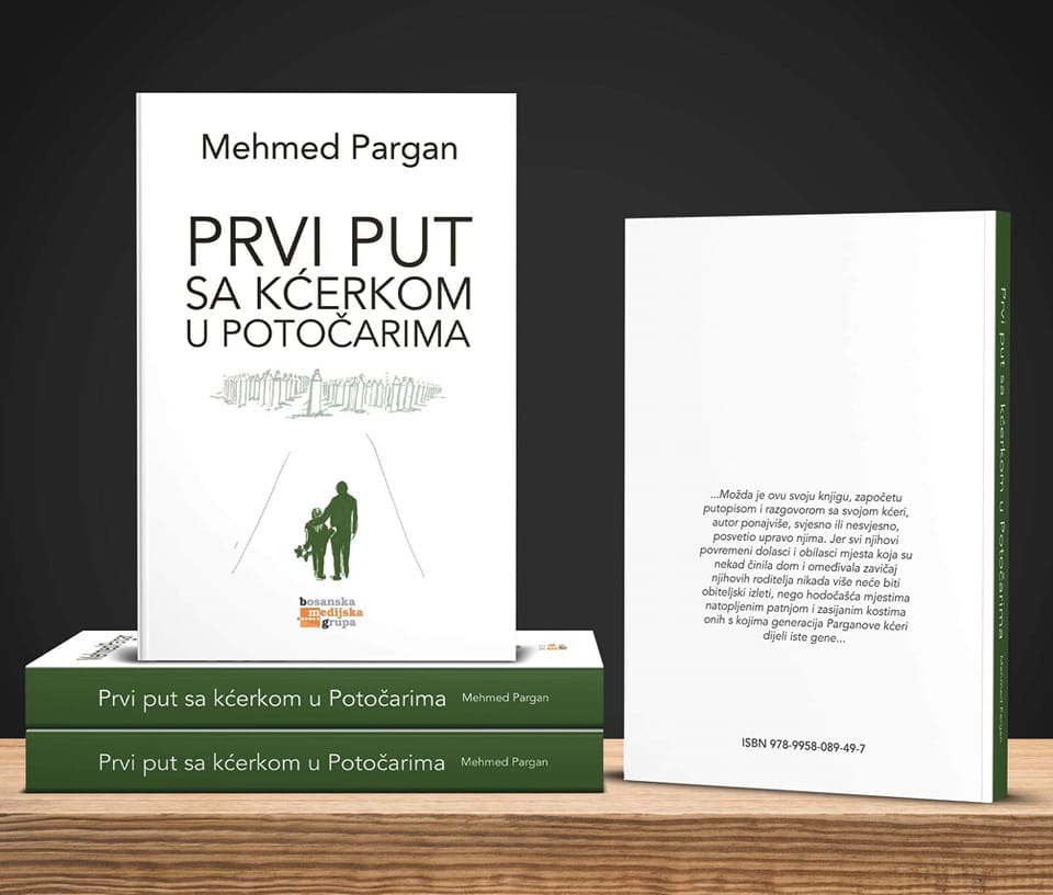 Prvi put sa kćerkom u Potočarima – Mehmed Meša Pargan